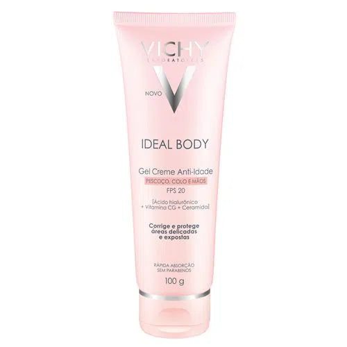 ideal-body-pescoco-colo-e-maos-fps-20-vichy-gel-creme-anti-idade-100g
